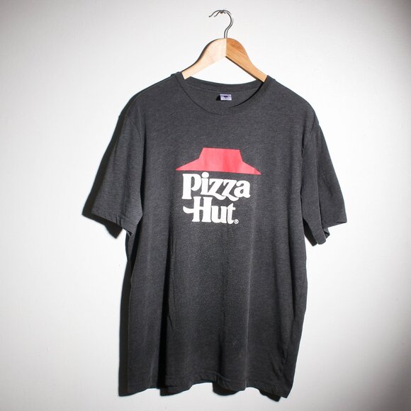 Pizza Hut Shirt Mens XL Gray Employee Tee - Picture 1 of 6